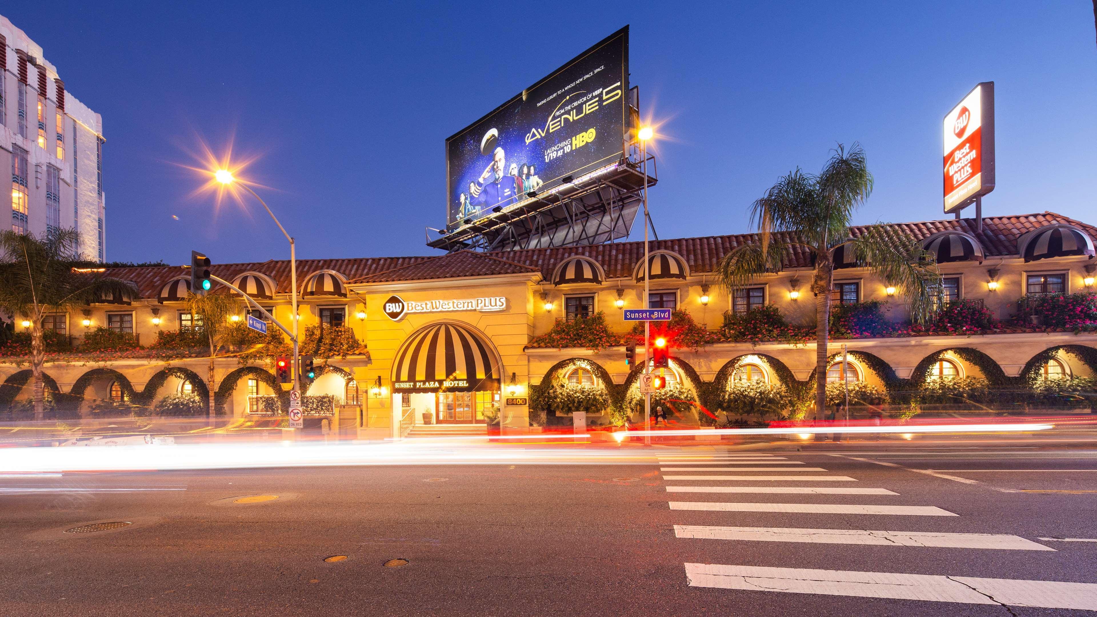 Best Western Plus Sunset Plaza Hotel Los Ángeles Exterior foto